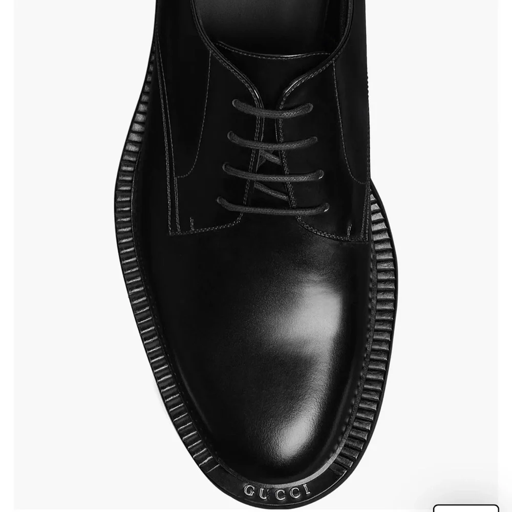 Gucci Henry Derby Lace Shoes